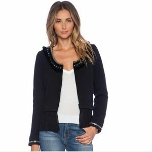 Tularosa Madeline Pom Pom Jacket Open Front